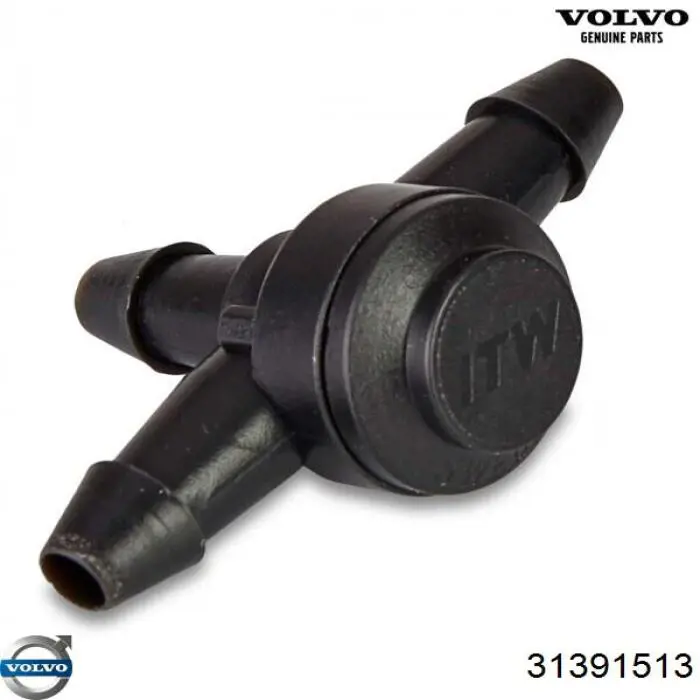 Тройник системы стеклоомывателя Volvo 31391513