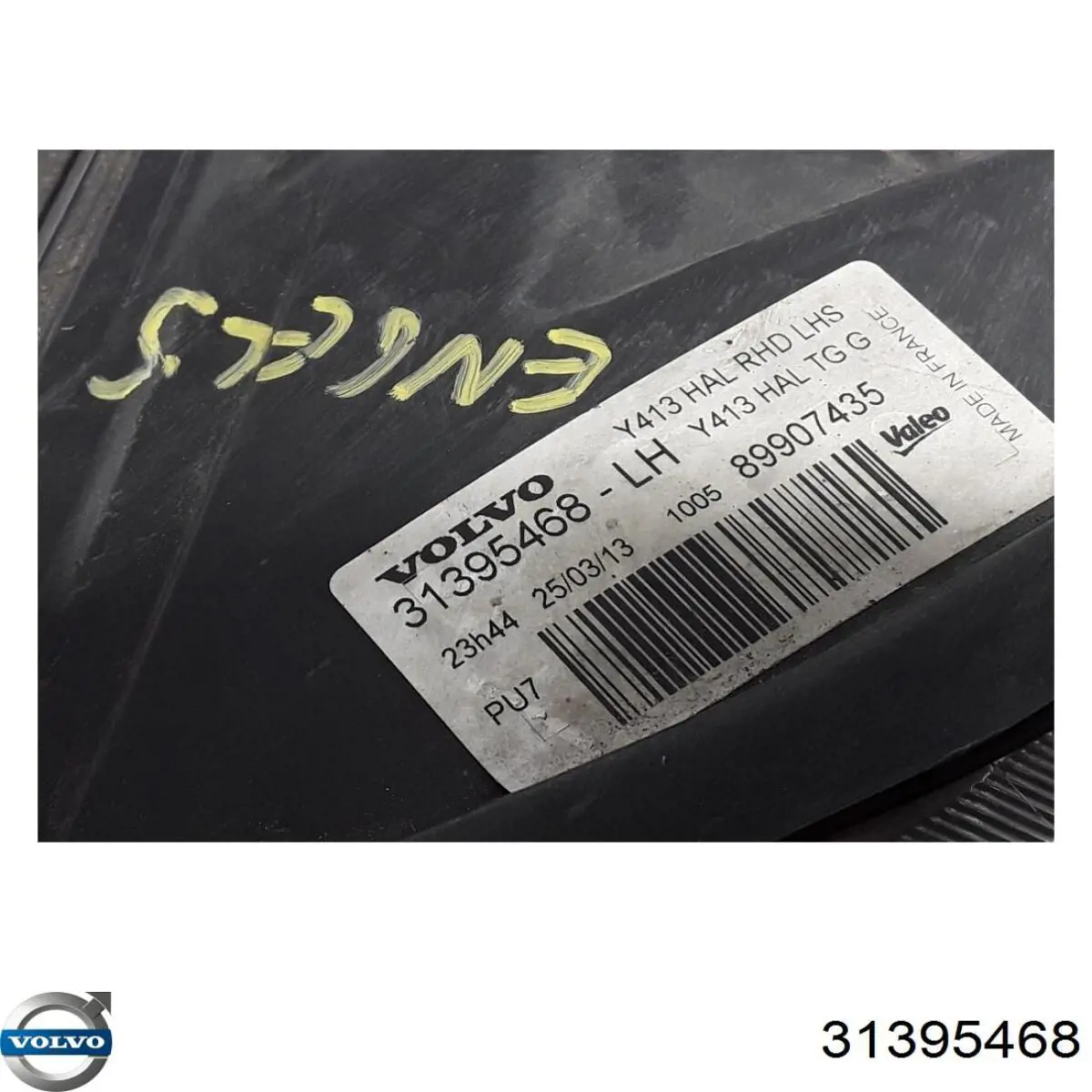 Фара левая Volvo 31395468 цена, от 236.75 USD