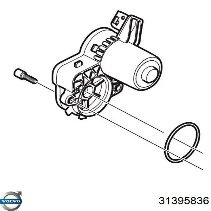 Задний стоп 31395836 Volvo