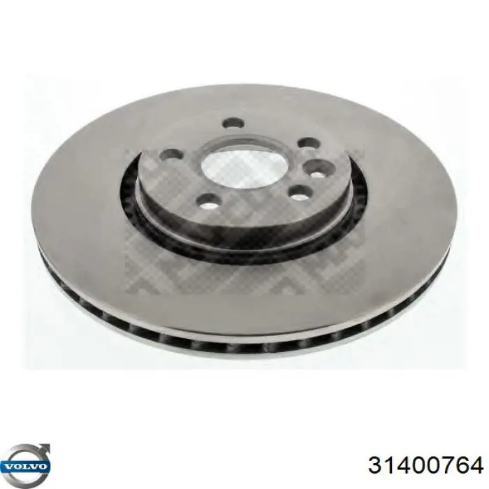 Передние тормозные диски 31400764 Volvo