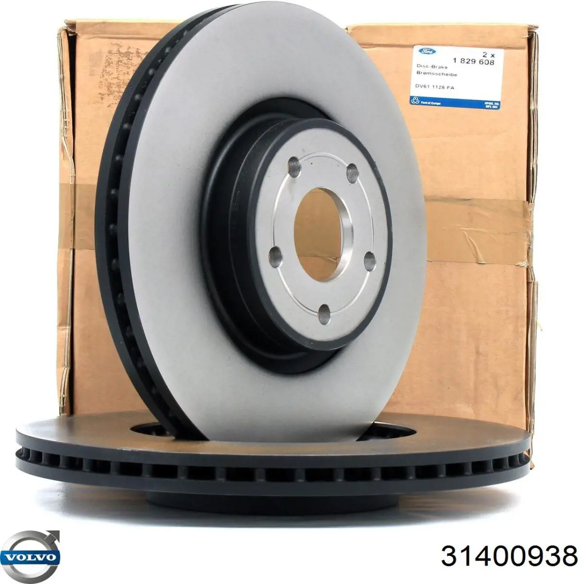 Передний тормозной диск Volvo 31400938