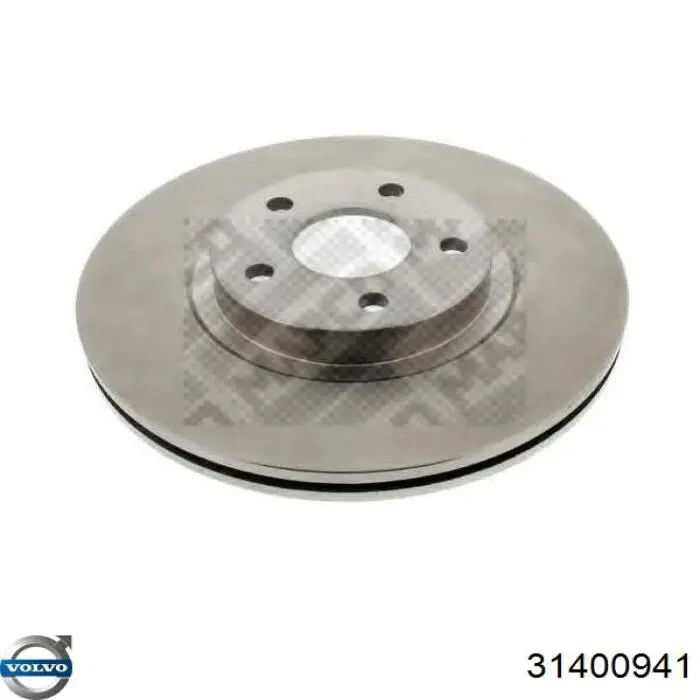 Тормоз дисковый передний Volvo 31400941 цена, от 56.31 USD