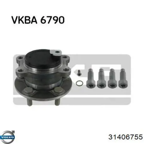 31406755 Volvo подшипник ступицы задней