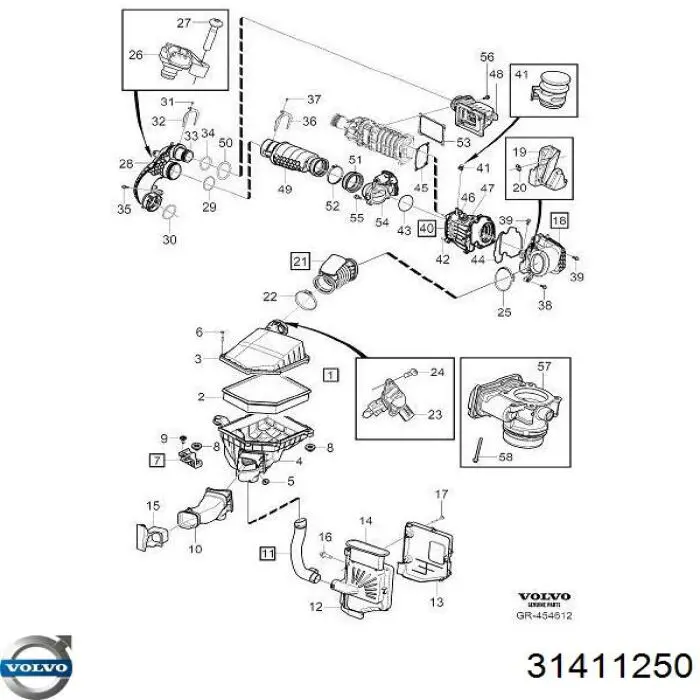  31411250 Volvo