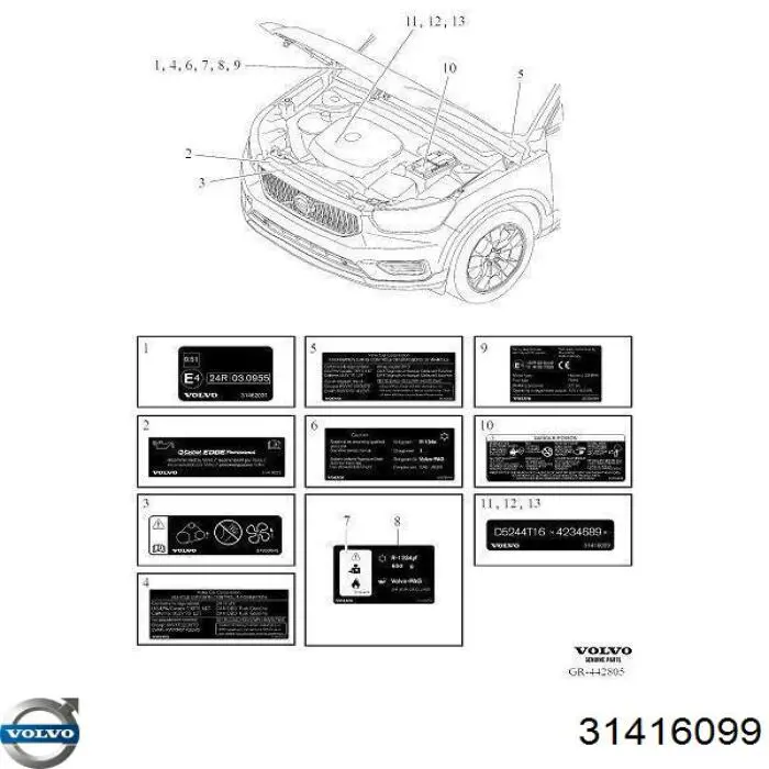  31416099 Volvo