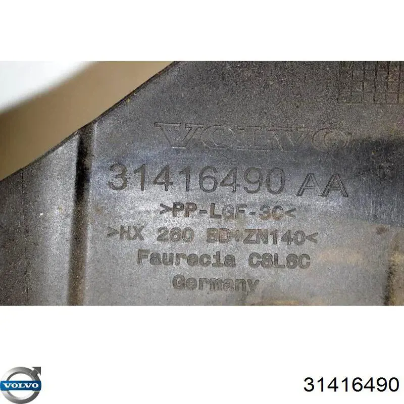 Телевизор верхний Volvo 31416490 цена, от 255.02 USD