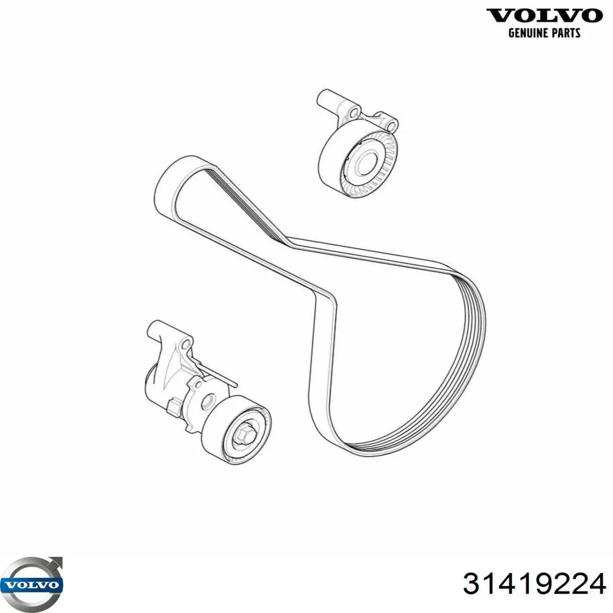 Купить 31419224 Volvo 
