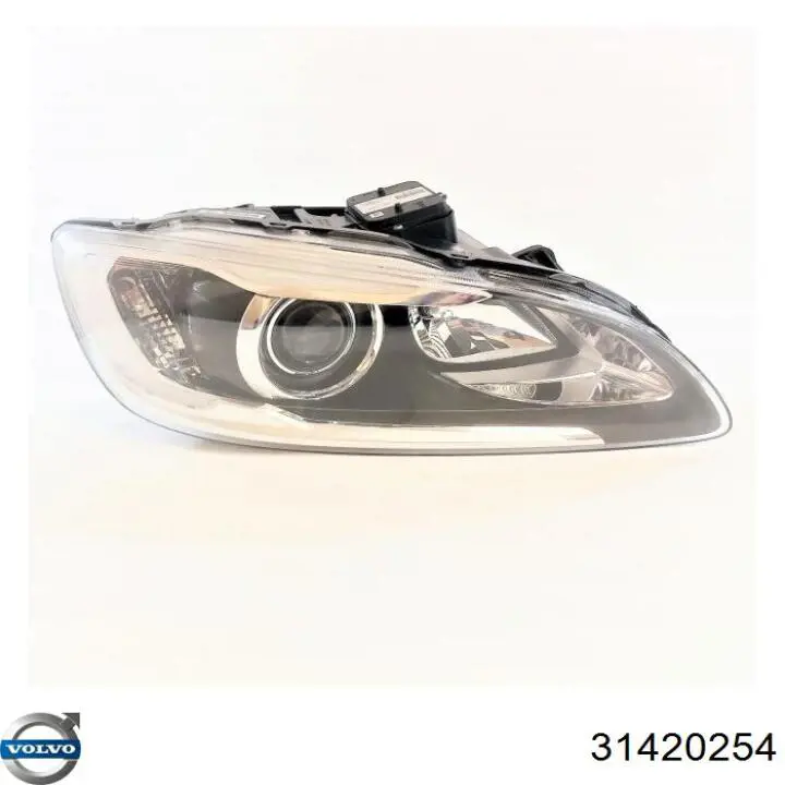 Купить 31420254 Volvo Фара основная правая