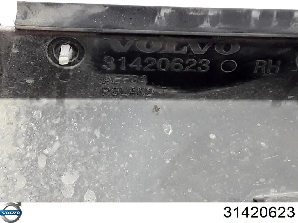 Накладка (молдинг) порога наружная правая Volvo 31420623 цена, от 80.61 USD