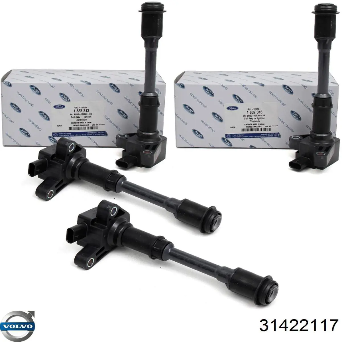 31422117 Volvo Катушка зажигания