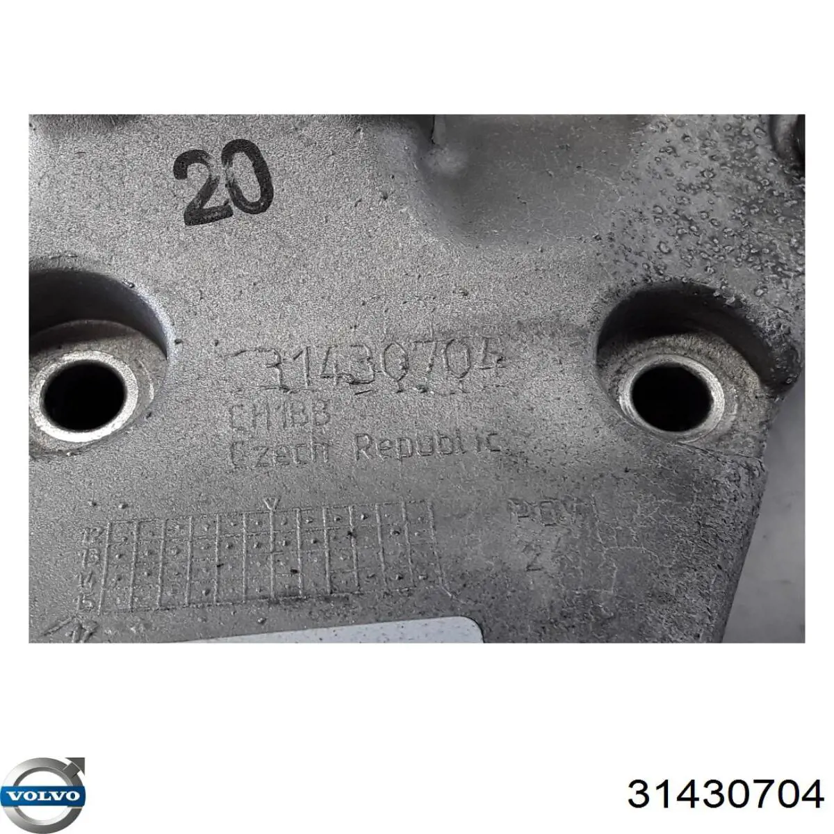 Кронштейн генератора натяжной Volvo 31430704 цена, от 16.87 USD