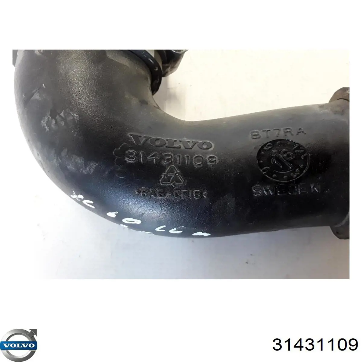 Купить 31431109 Volvo Патрубок системы рециркуляции отработавших газов EGR