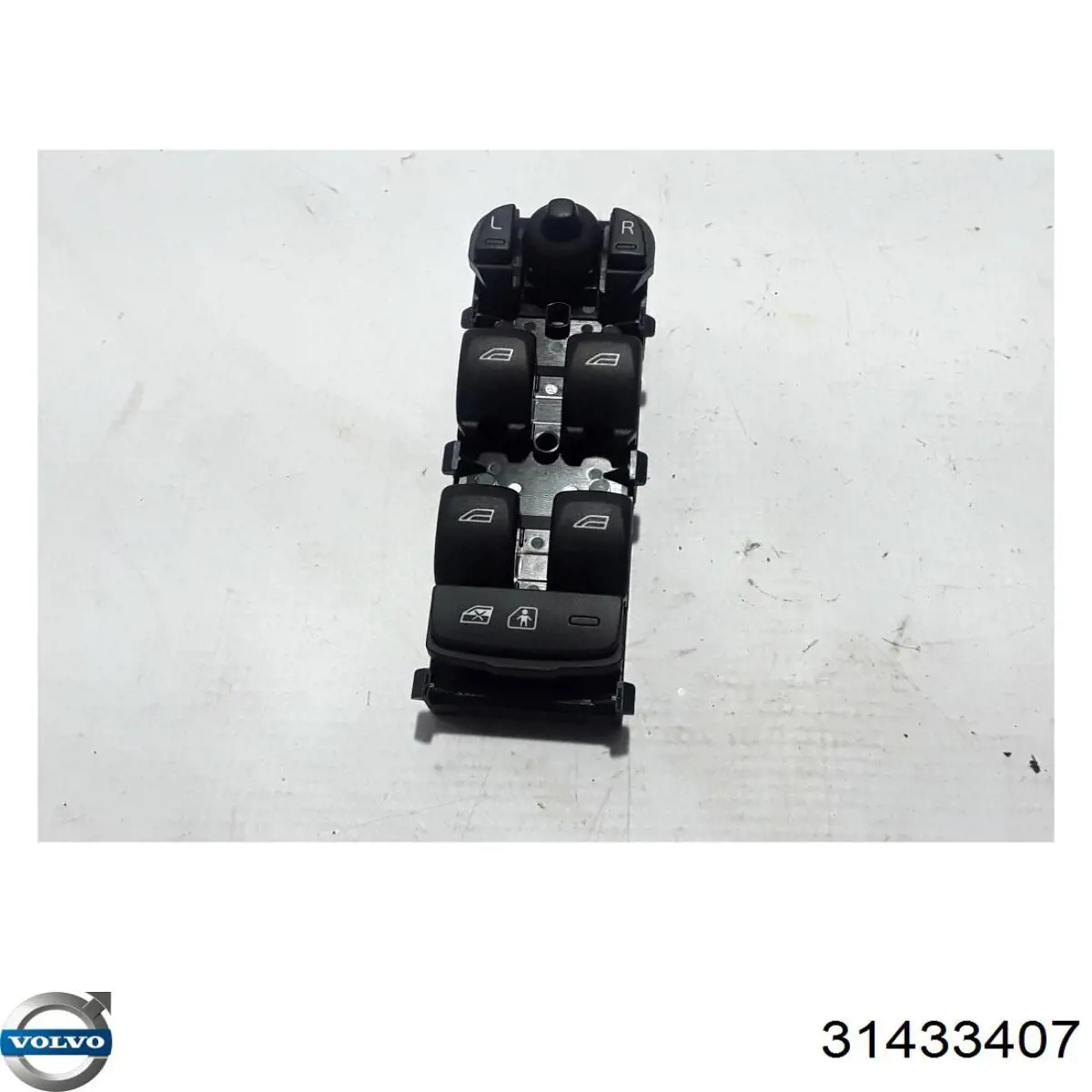 Кнопочный блок управления стеклоподъемником передний левый Volvo 31433407 цена, от 40.61 USD
