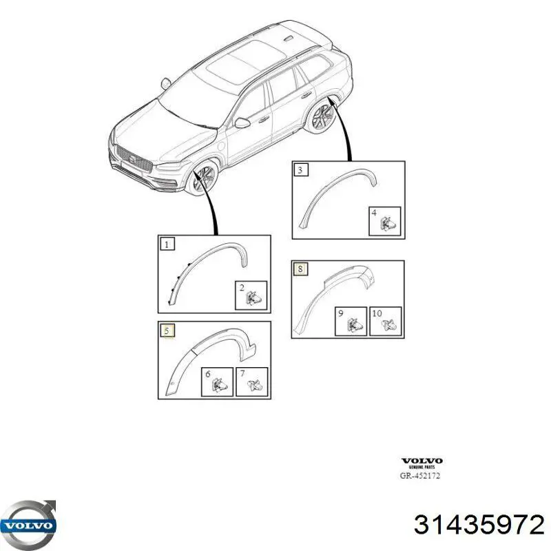  Volvo 32341448 цена, от 178.78 USD