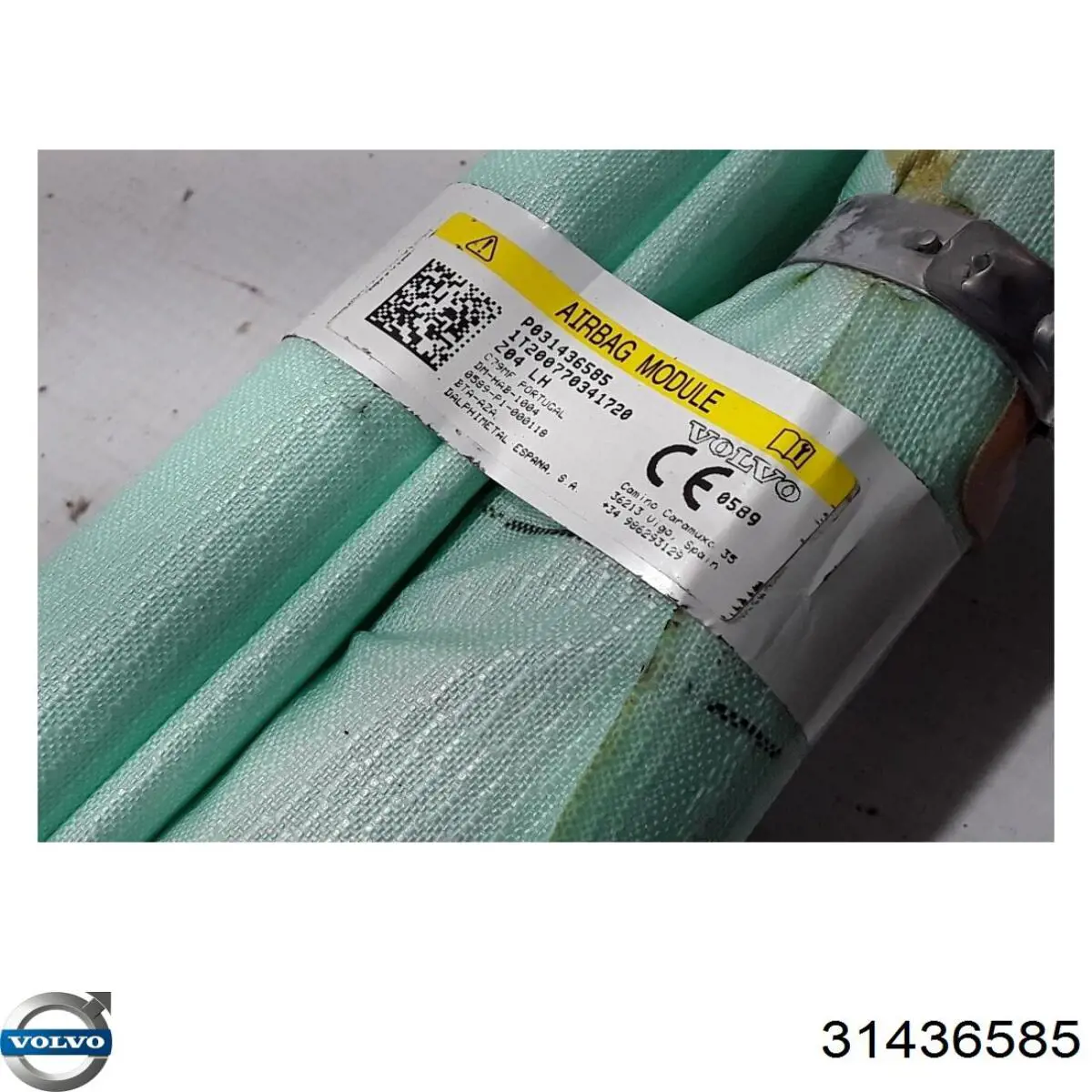 Купить 31436585 Volvo Шторка боковая, левая