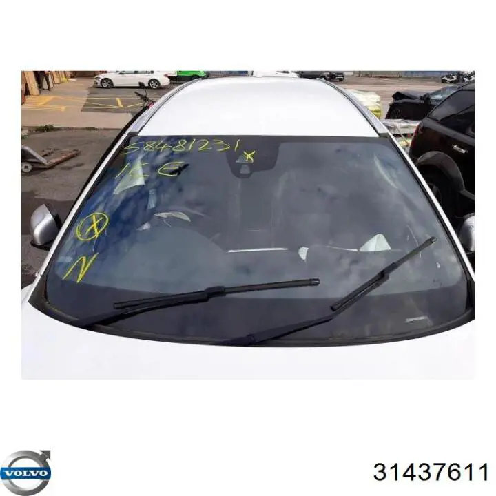 Вал карданный задний Volvo 31437611