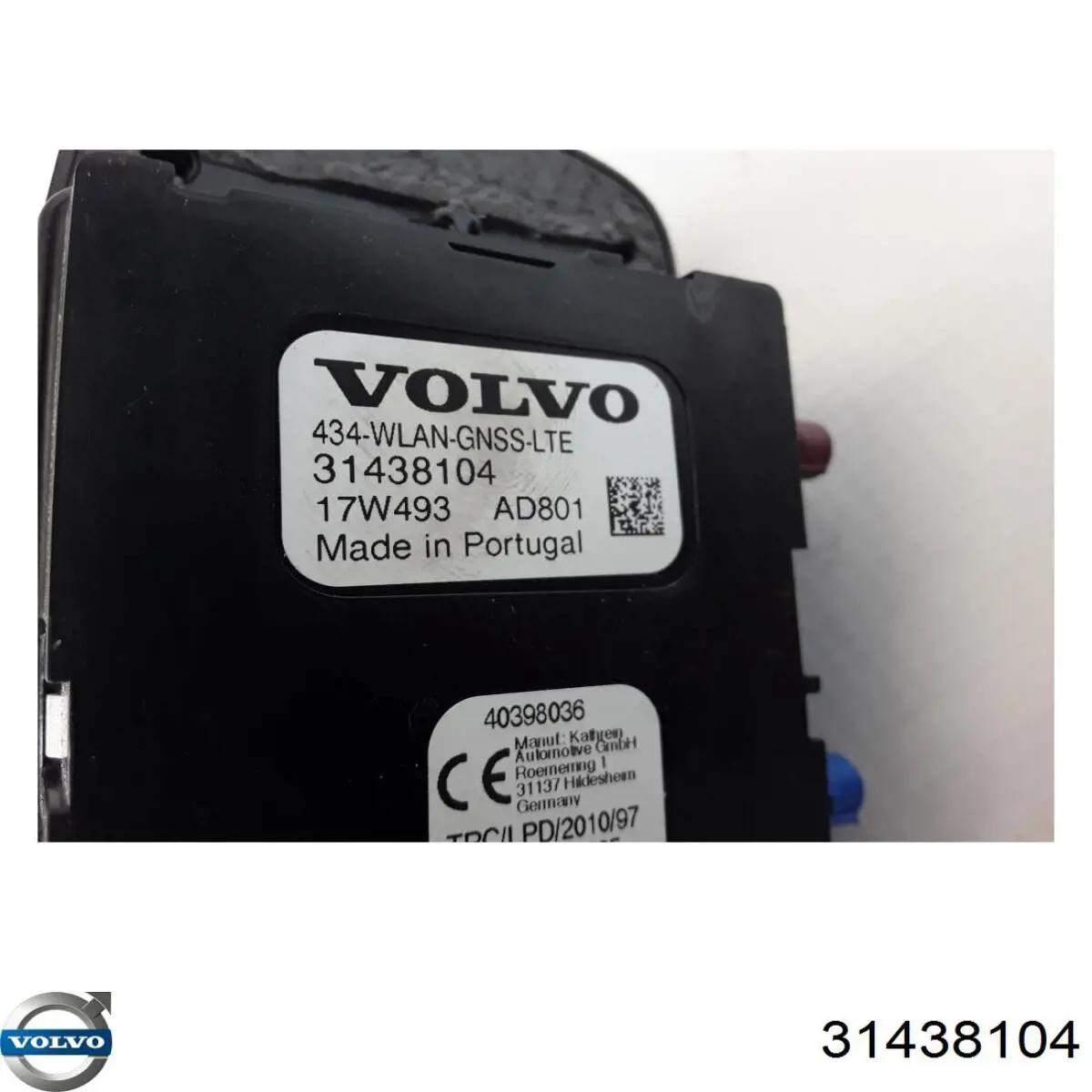 31438104 Volvo Антенна на крышу