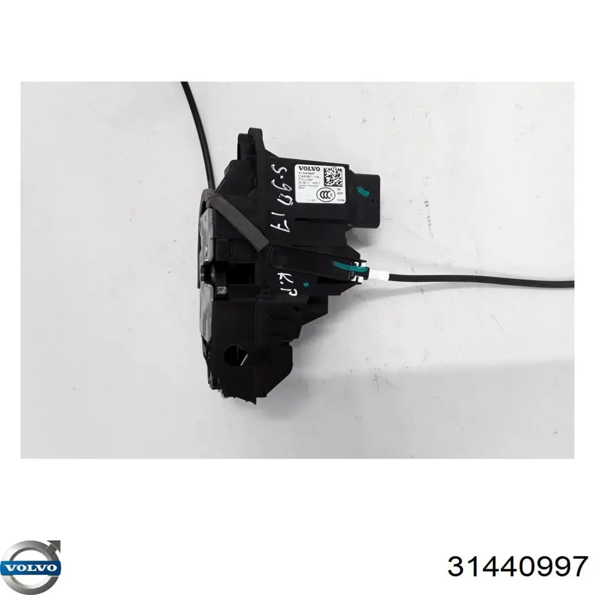 31440997 Volvo Замок двери водителя
