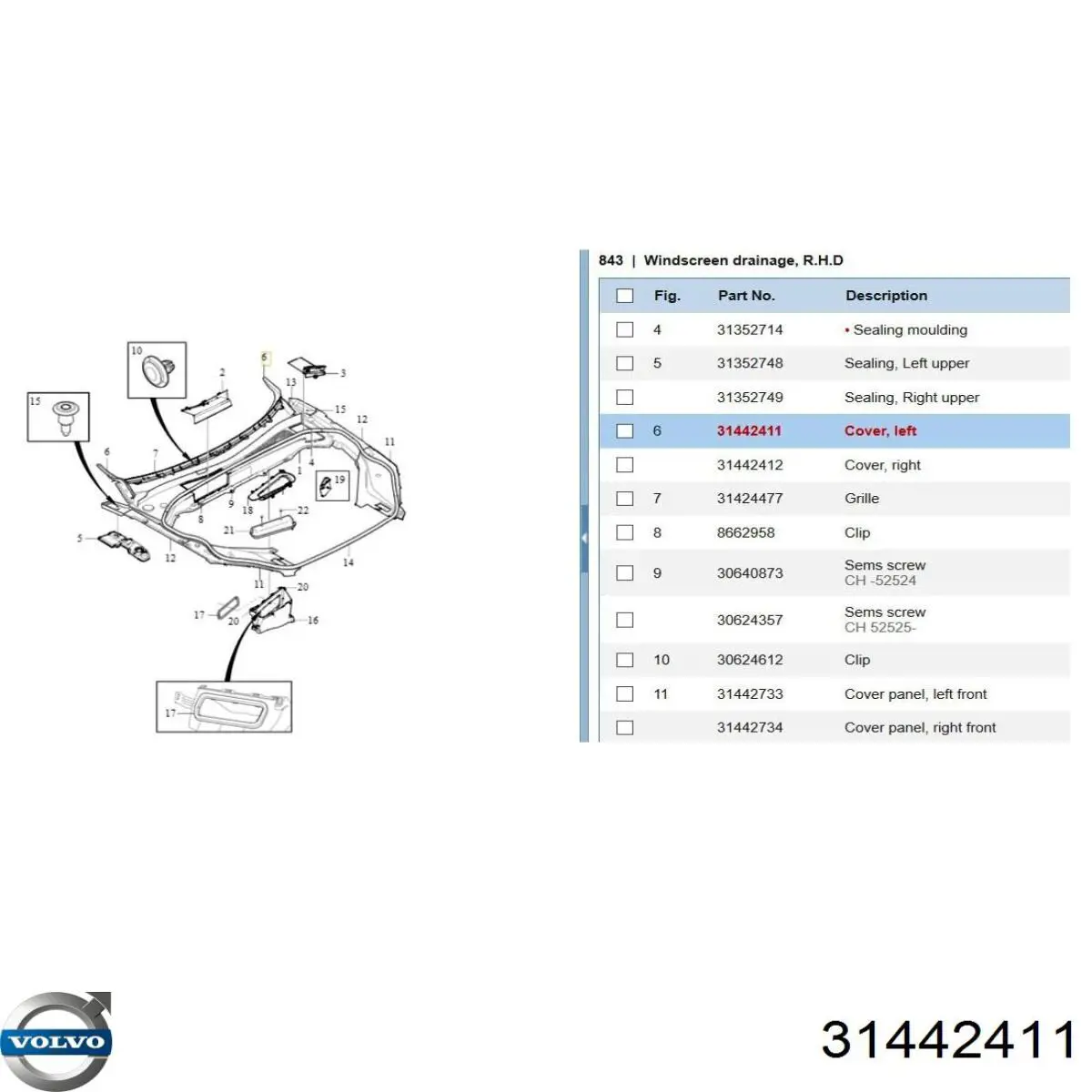 31442411 Volvo 