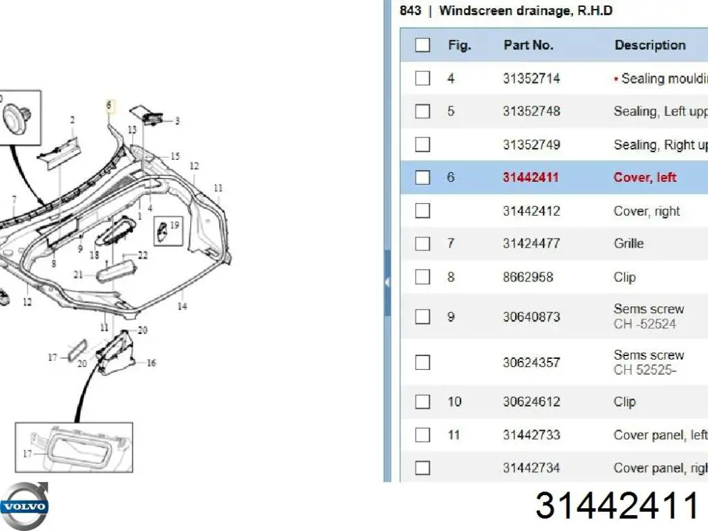 31442411 Volvo 