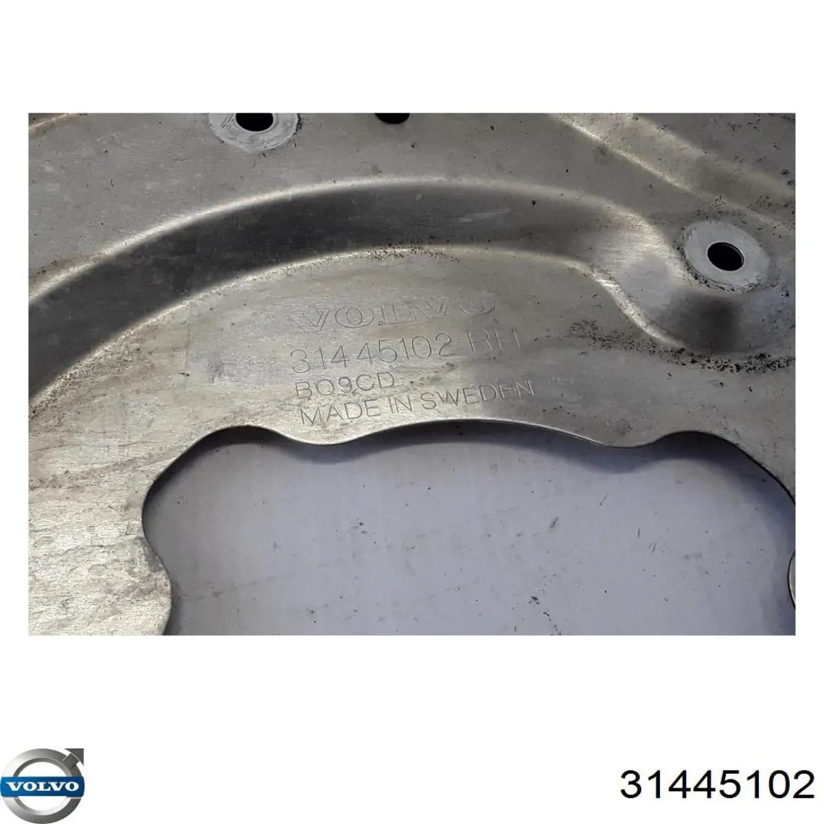 31665559 Volvo Пыльник тормозного диска переднего