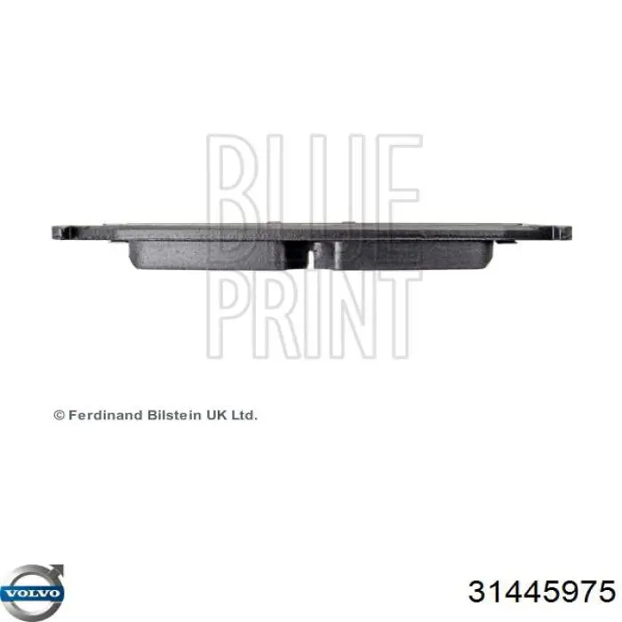 Передние тормозные колодки 31445975 Volvo