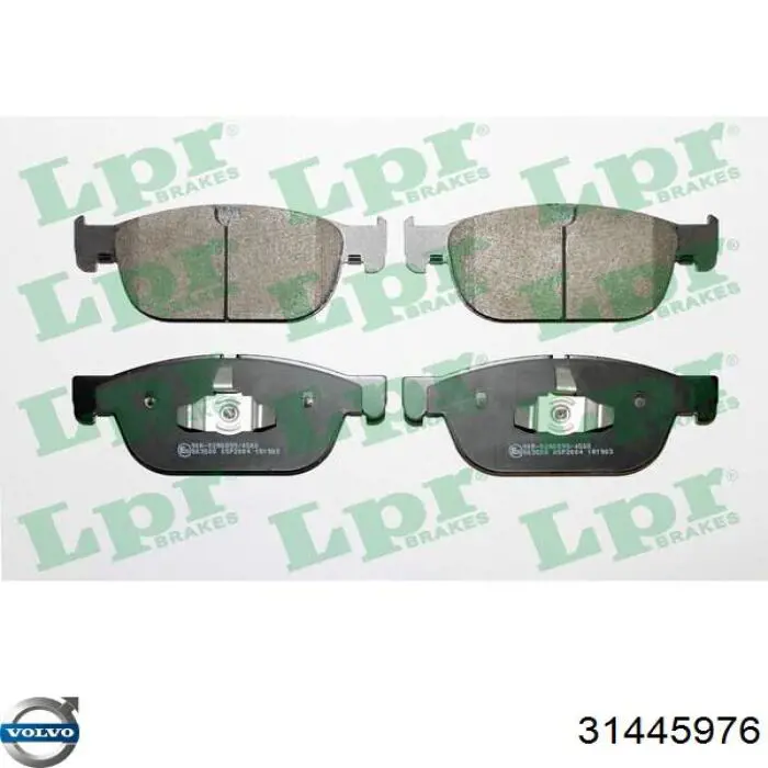 31445976 Volvo Колодки передние