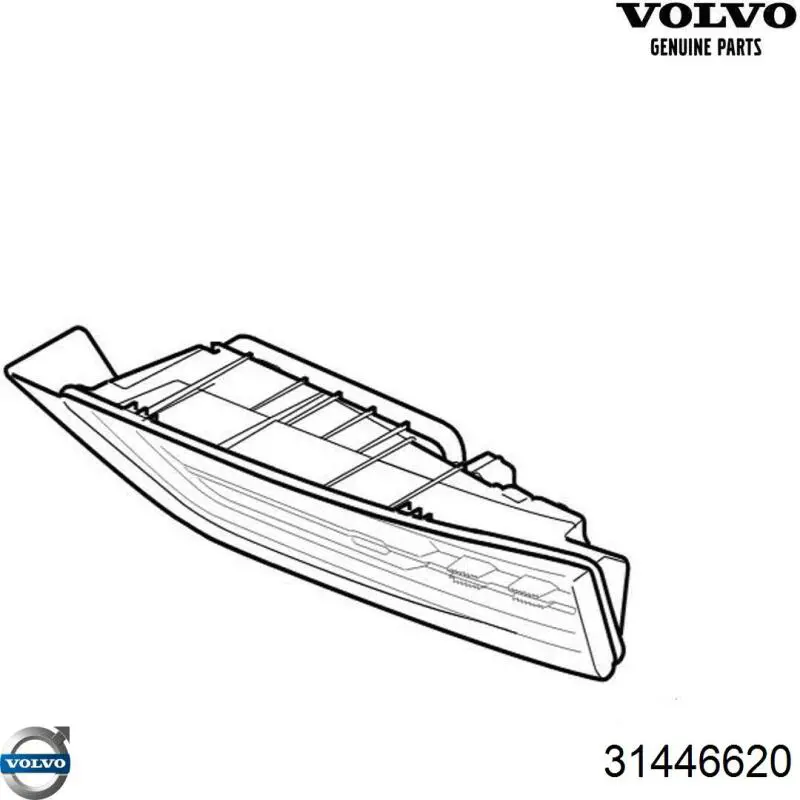 31446620 Volvo Фара задняя правая внутренняя