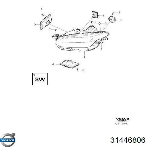 Купить 31446806 Volvo 