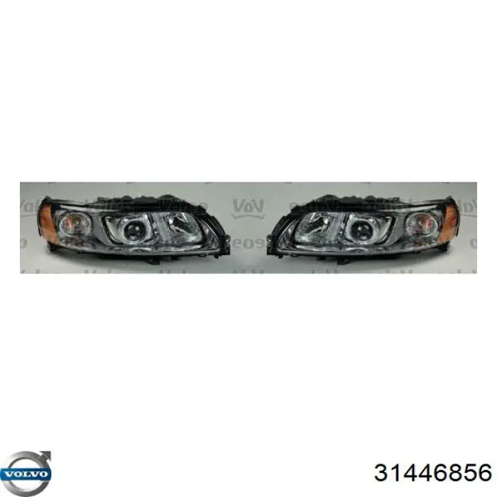 Купить 30698570 Volvo Фара левая передняя