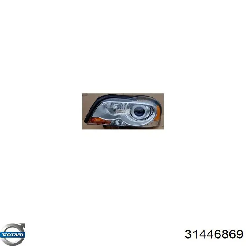 Купить 31446869 Volvo Фара основная правая