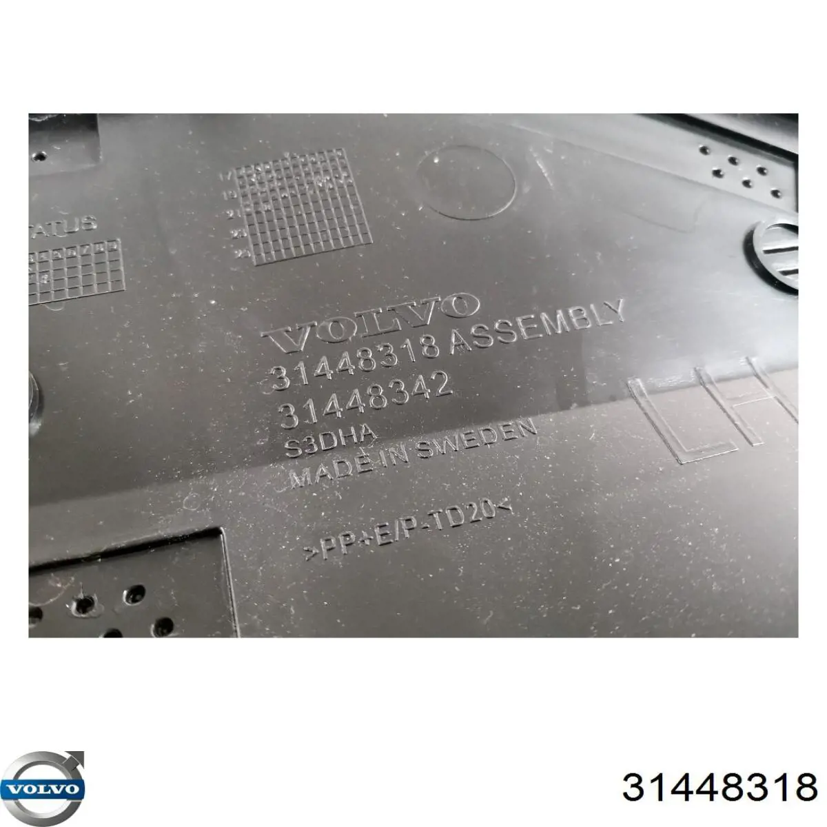 Купить 31448318 Volvo Молдинг двери задней левой нижний