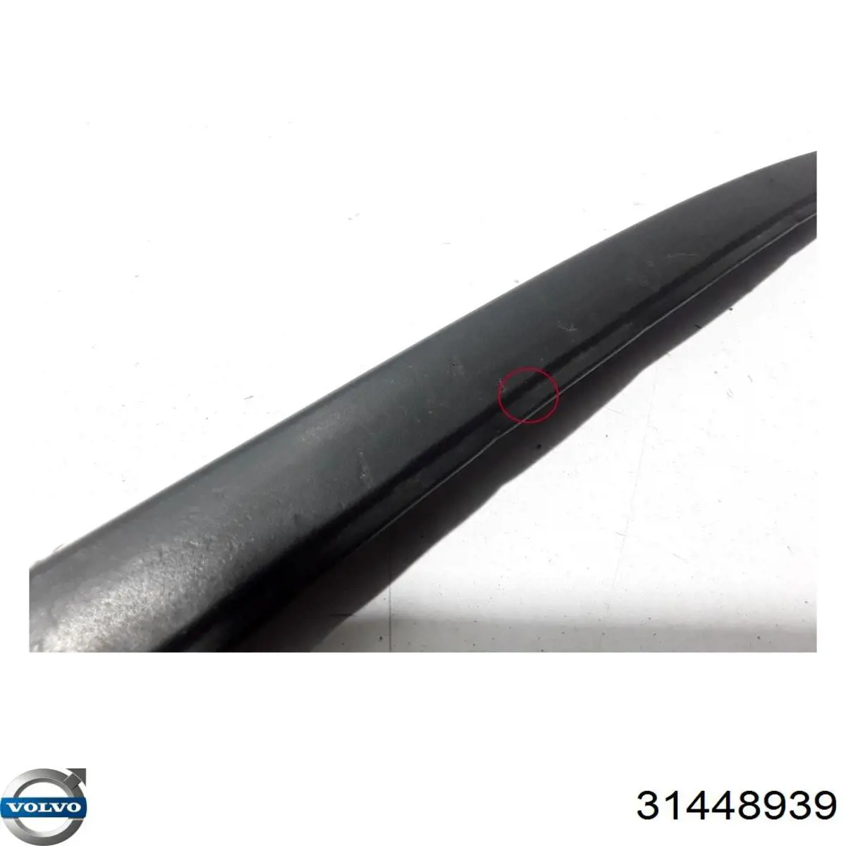 Молдинг лобового стекла левый 31448939 Volvo