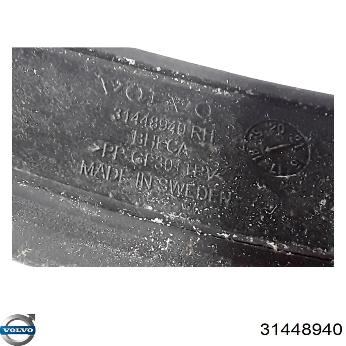 Молдинг ветрового стекла правый Volvo 31448940 цена, от 20.72 USD