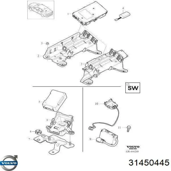  31450445 Volvo