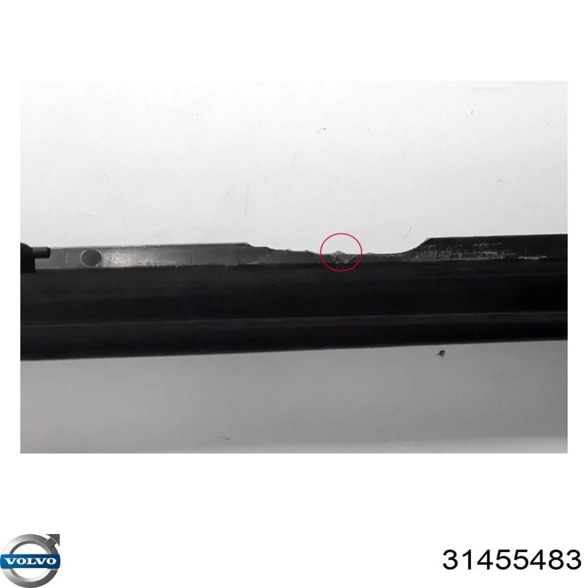 31455483 Volvo Воздуховод радиатора верхний