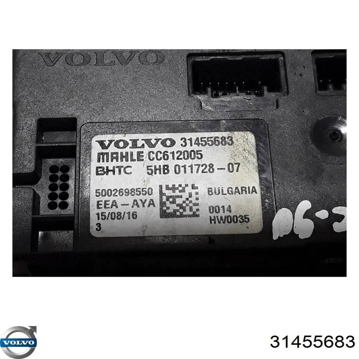 Модуль управления климат-контролем 31455334 Volvo