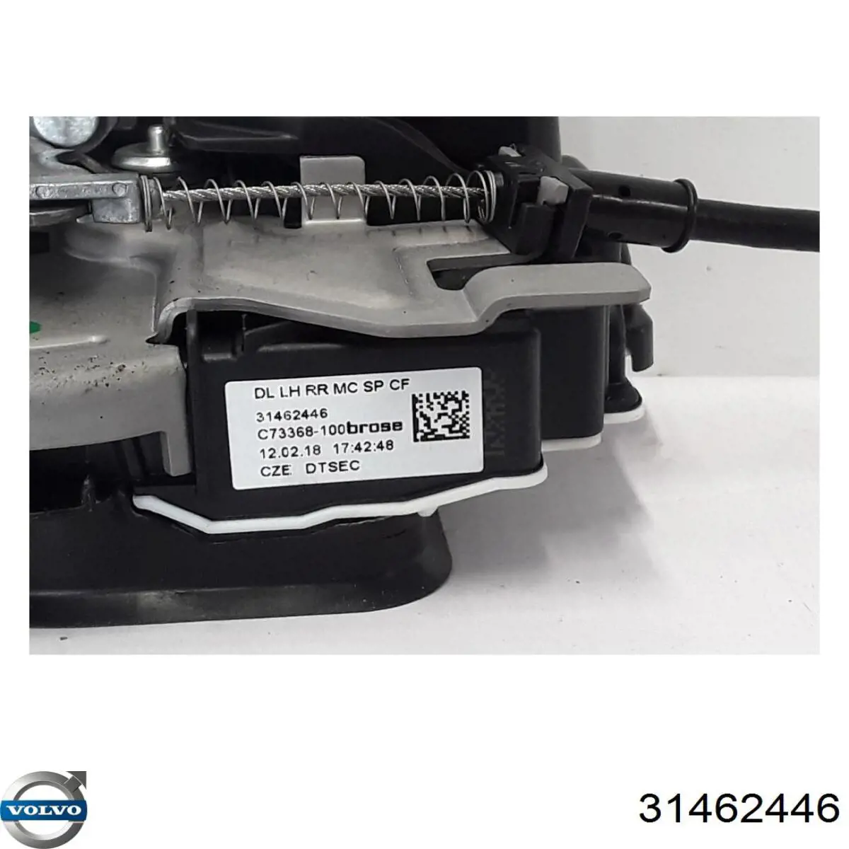 Купить 31462446 Volvo Замок двери задней левой
