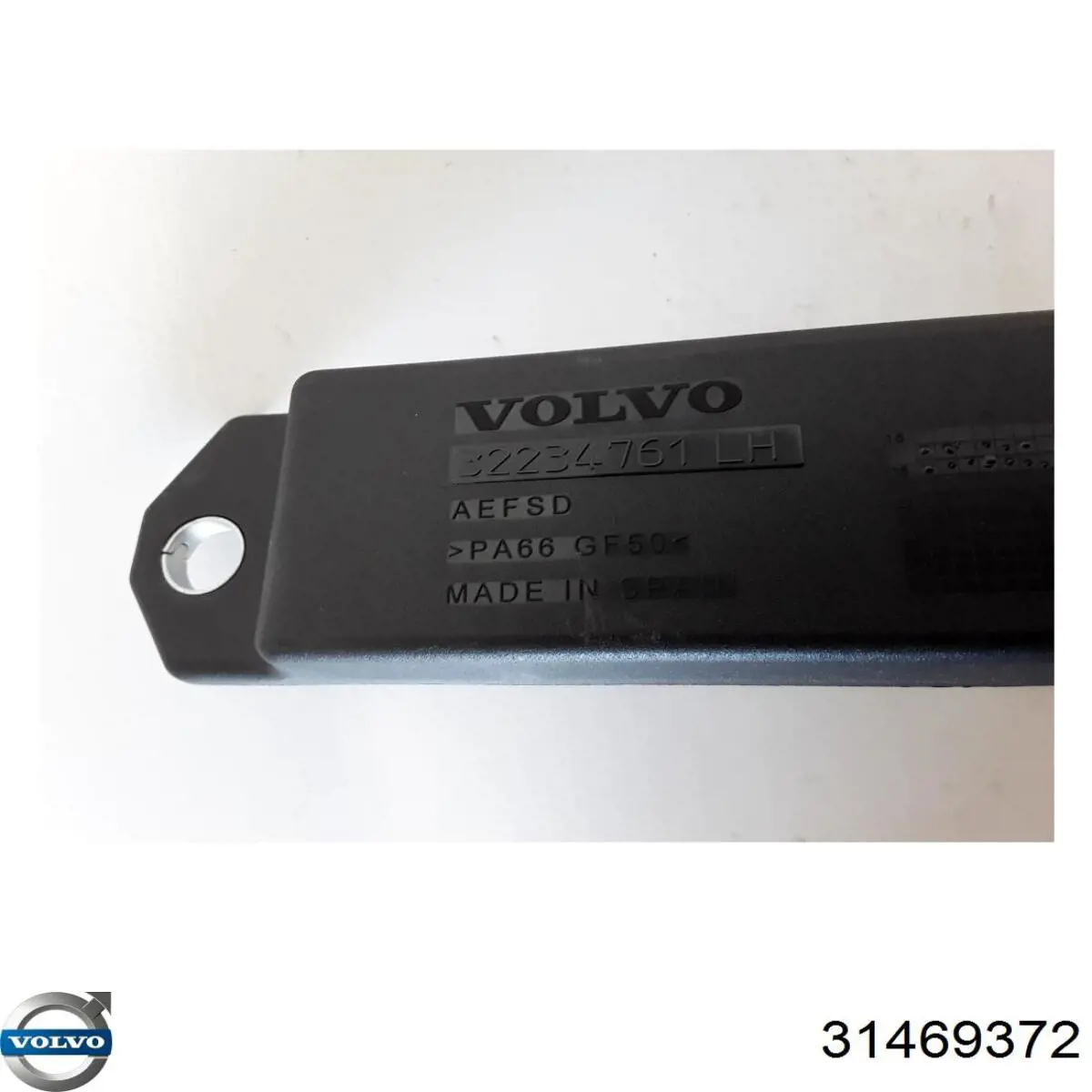 31469372 Volvo Кронштейн крепления крыла переднего левого передний