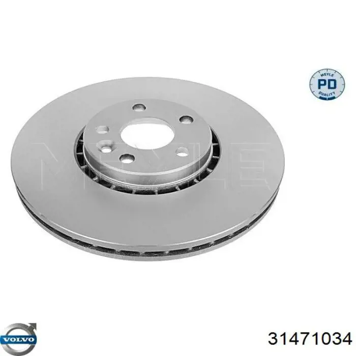 Купить 31471034 Volvo Ротор тормозной