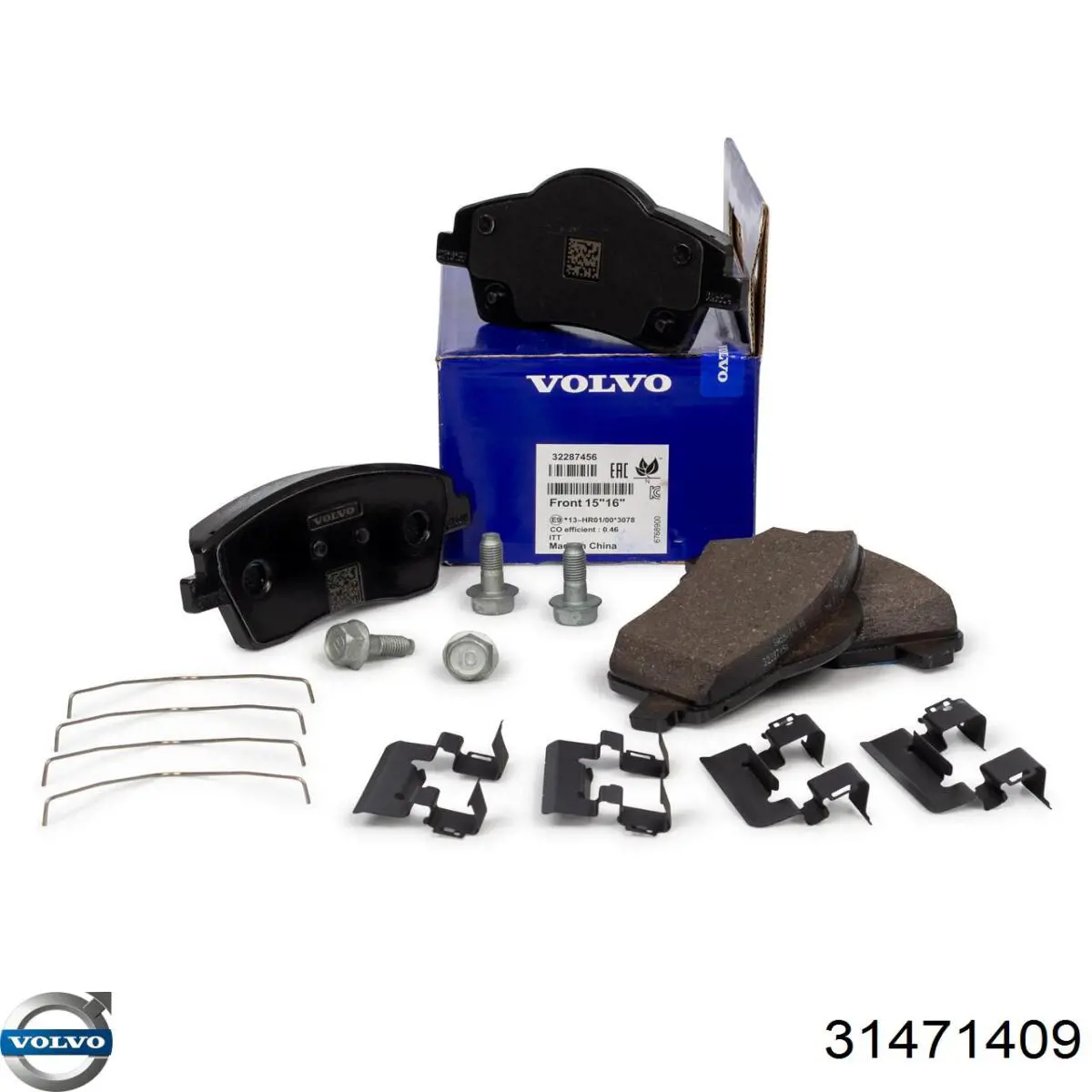Купить 31471409 Volvo Колодки тормозные