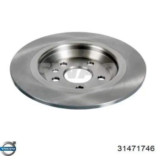 Купить 31471746 Volvo Диск тормозной задний