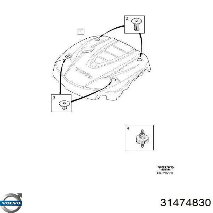 Купить 31474830 Volvo 