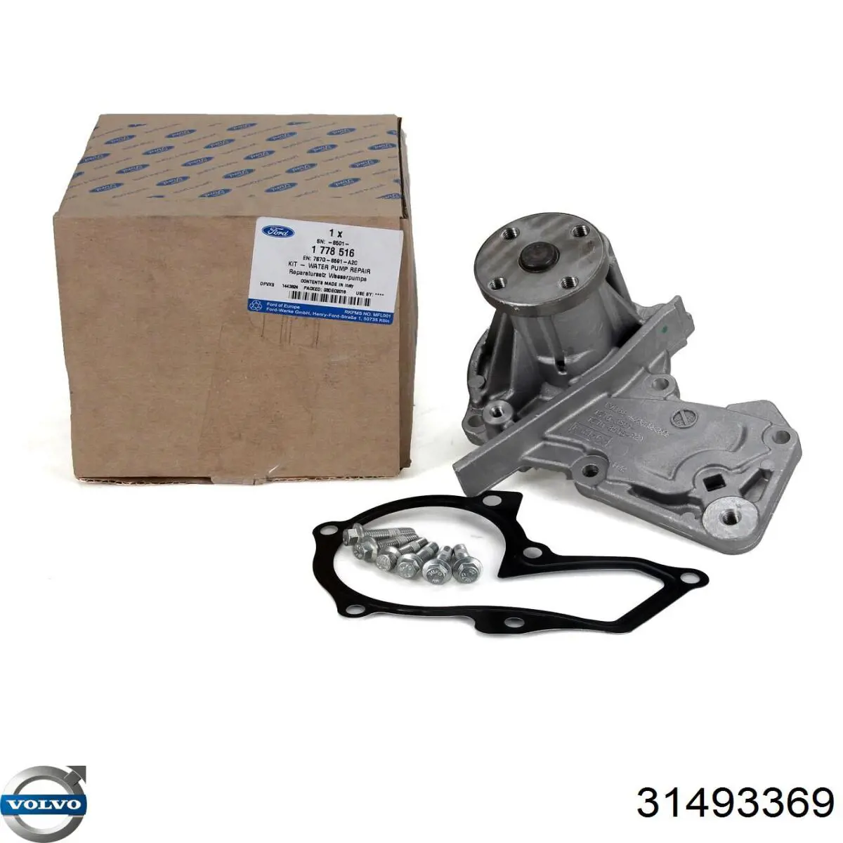 Купить 31493369 Volvo Насос охлаждения