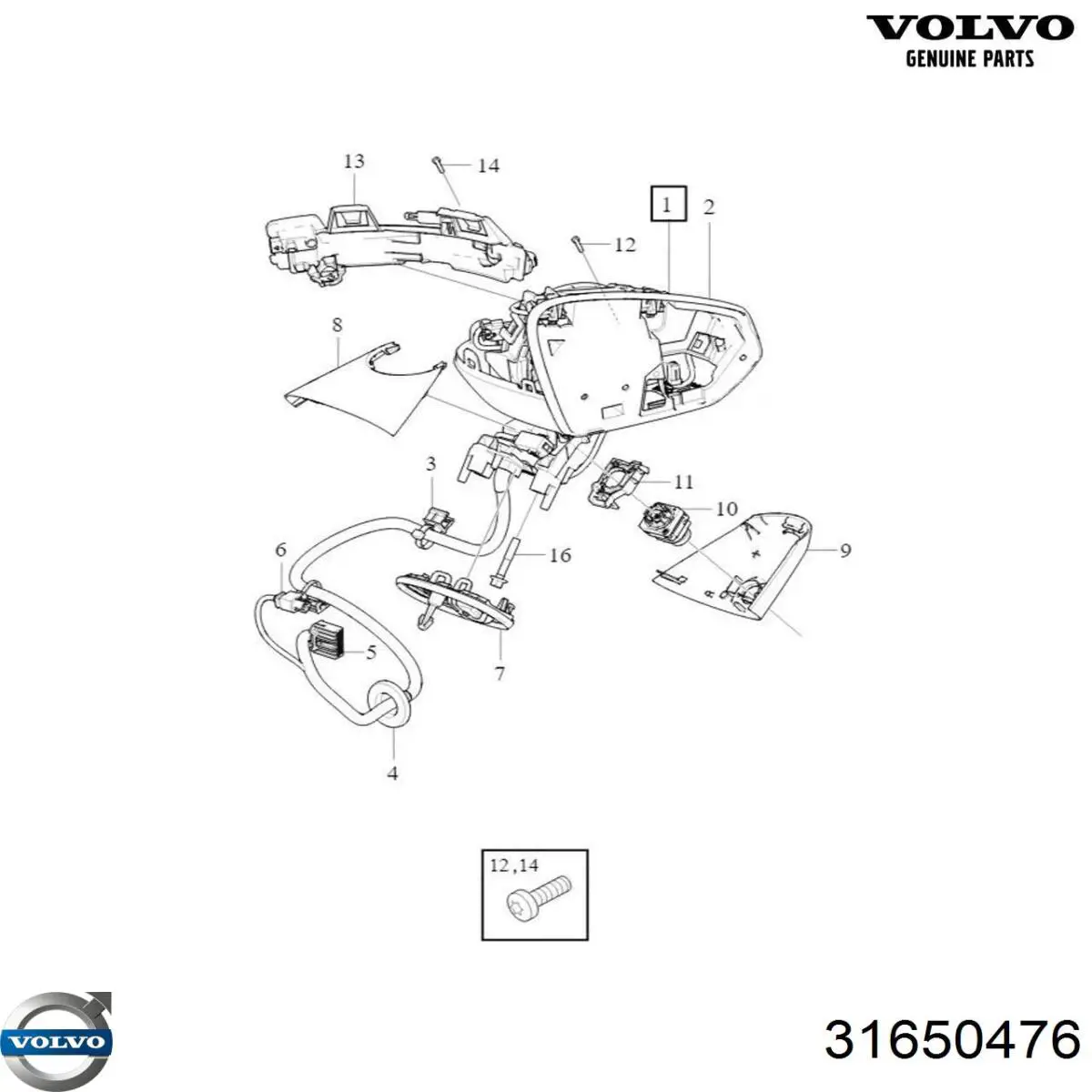  Volvo 31650476