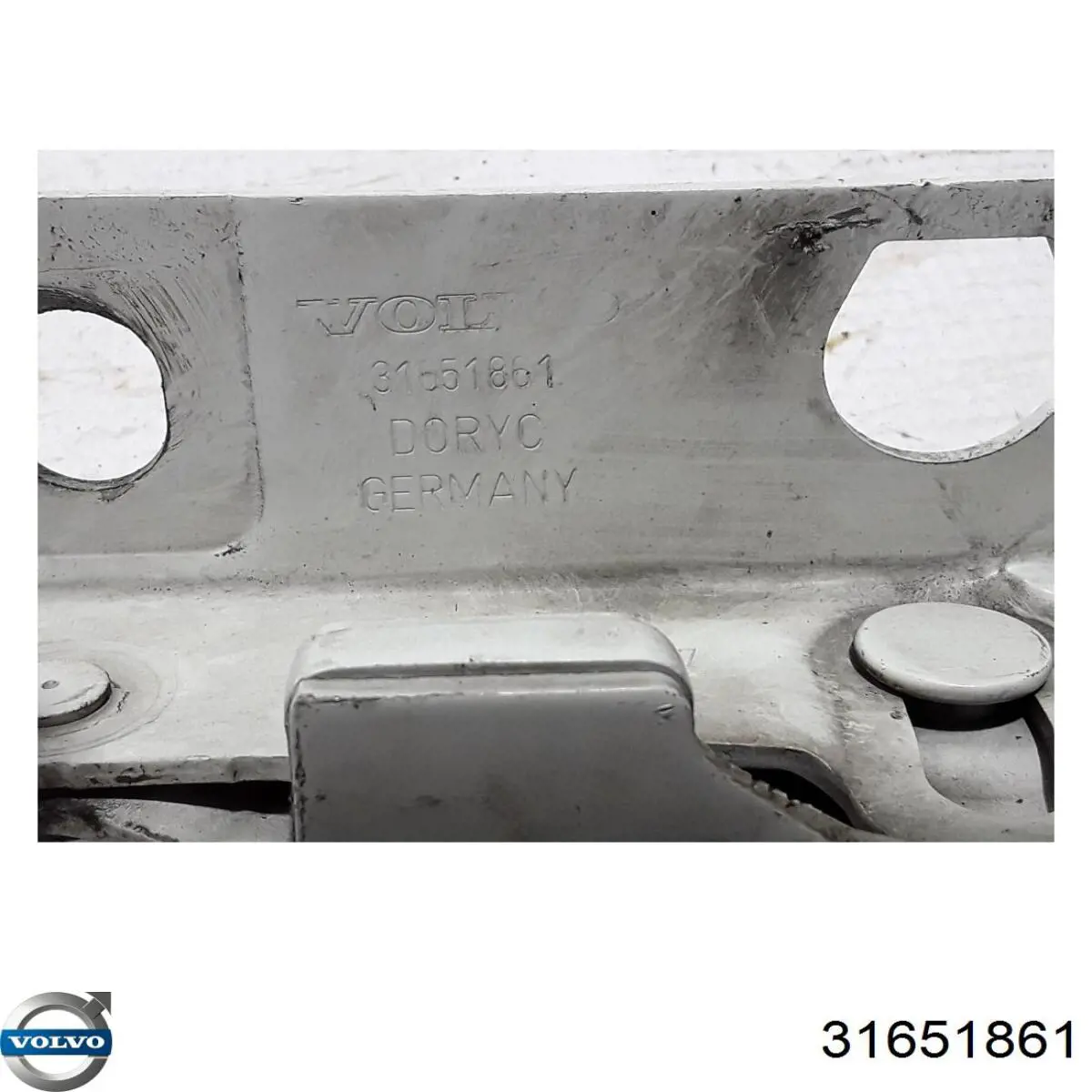 Купить 31424544 Volvo Завеса капота правая