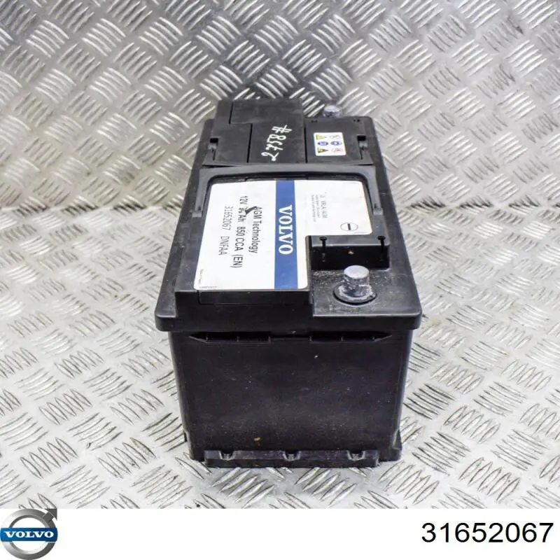 Купить 31652067 Volvo Батарея аккумуляторная
