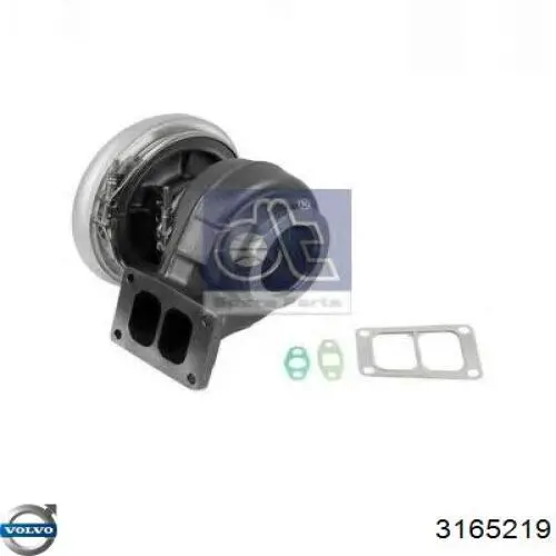 Турбонагнетатель Volvo 3165219 цена, от 668.60 USD
