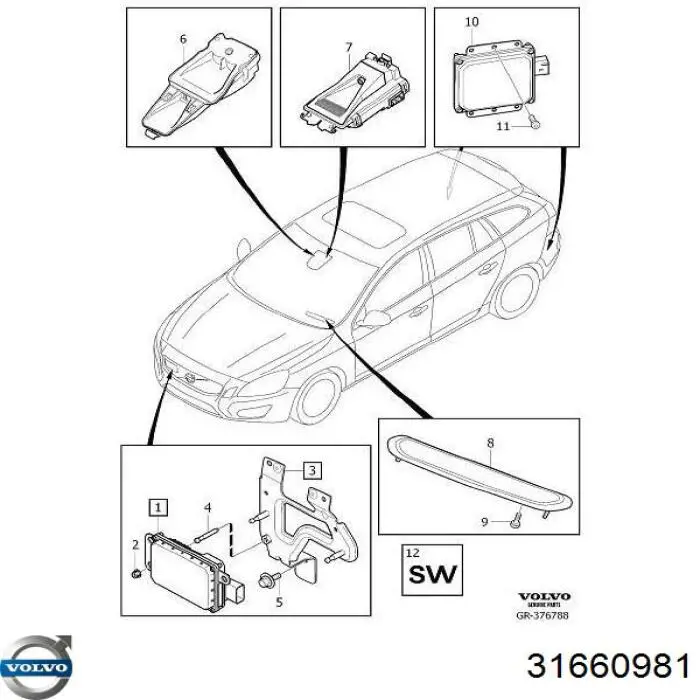  Volvo 31660981 цена, от 126.69 USD