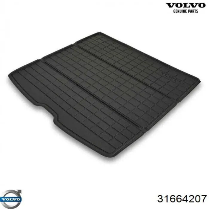 Коврик в багажник 31664207 Volvo